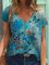 Baumwolle Kurzarm Lässig Shirts & Blusen&Shirts