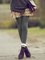 Große Größen Dick warm Leggings Lässig Baumwolle Hosen