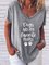 Lässige Baumwollgemische T-Shirts