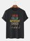 Baumwollgemisch Rundhals T-Stück Shirts & Blusen&Shirts