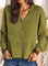 Lässig Normal Baumwolle Pullover