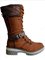 Date Niedrig Leder Stiefelette