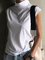 Große Größen Lässige Shirts mit Rollkragen