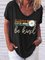 SEI FREUNDLICH Kurzarm V-Ausschnitt Bluse & Bluse