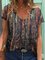 Print Kurzarm Shirts & Blusen&Shirts