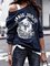 Polyester Einfache Shirts & Blusen mit Langarm