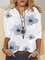 Halbarm Leinen Shirts & Blusen