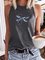 Ärmellose Normale Tanktops mit Rundhals