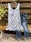 Retro Schulterfreie Shirts & Blusen