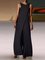 Ärmellose Elegante Jumpsuits mit V-Ausschnitt