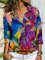 Langarm Baumwollmischung Normal Shirts & Blusen&Shirts
