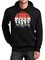 Schach Grafik Langarm Weit Mit Kapuze Sweatshirt