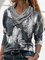 Lässig Gestreift Locker Shirts & Blusen