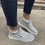 Alle Jahreszeiten Flach Stoff Sneakers
