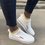Alle Jahreszeiten Flach Stoff Sneakers