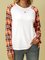 Paneeliert Lässig Normal Shirts & Blusen&Shirts