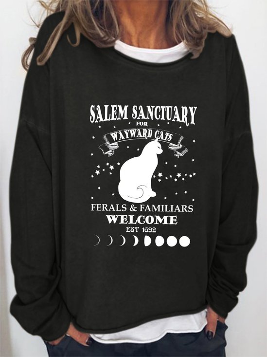 Salem Sanctuary Wayward Katzen Sweatshirt