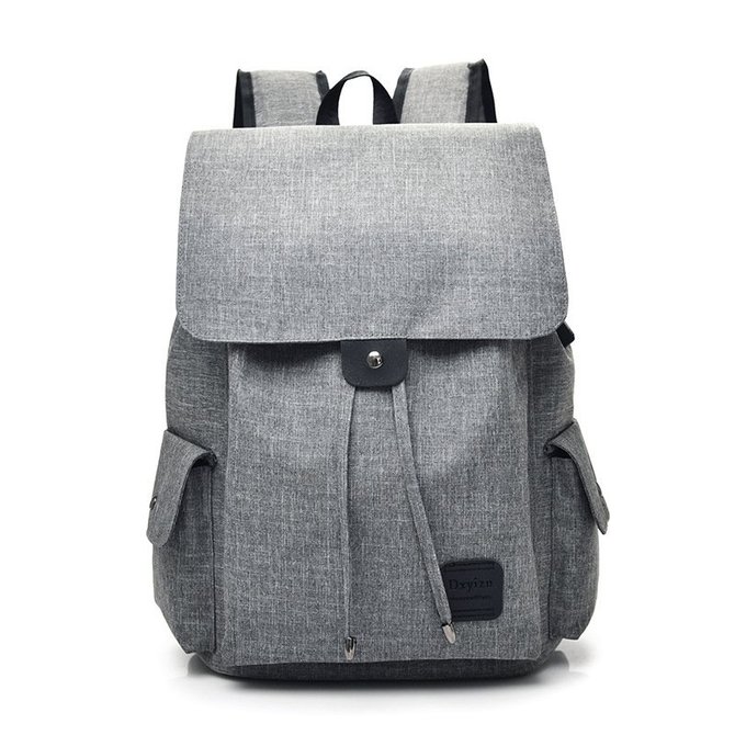 Damen Rucksack aus Segeltuch USB Schnittstelle Aufladung für Jungende