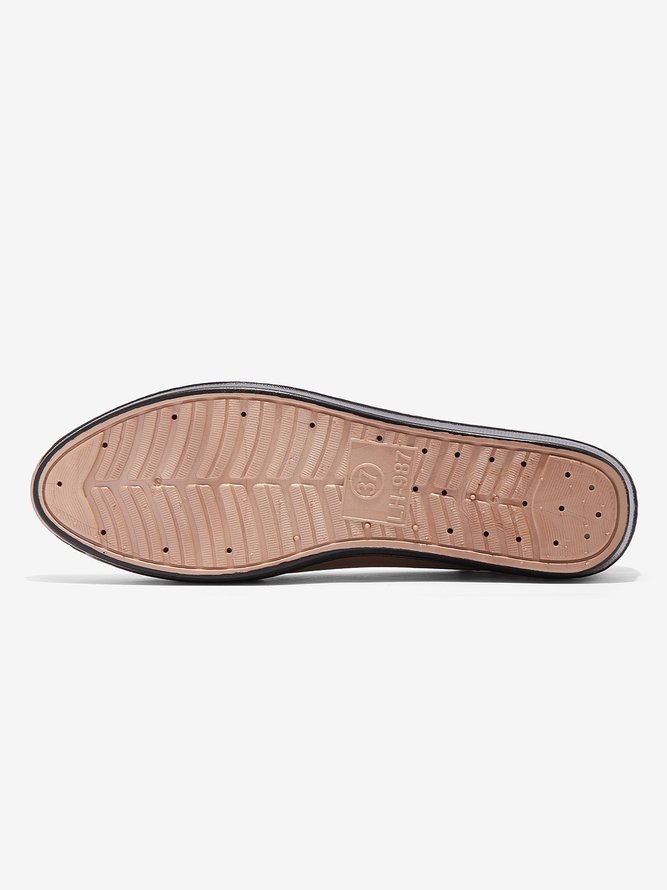 Lässig Bequem Hohe Elastizität Wasserdicht Flach Schuhe