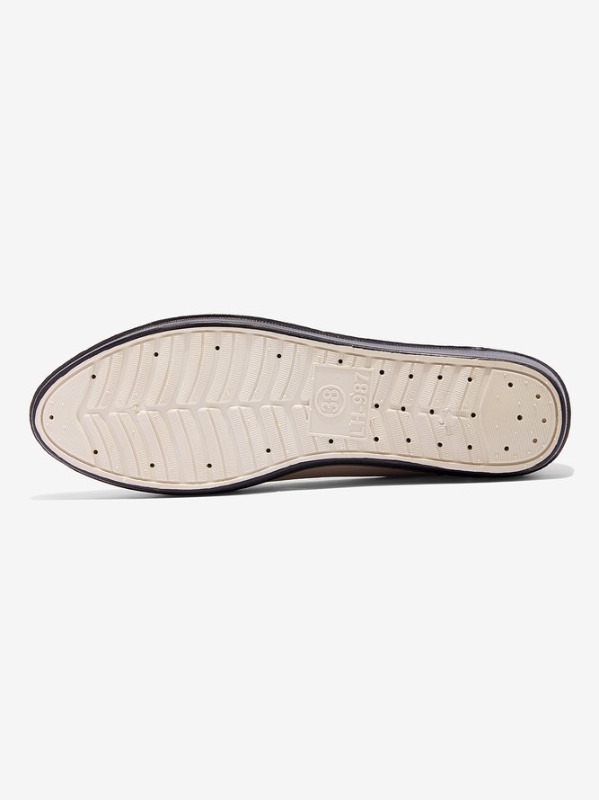 Lässig Bequem Hohe Elastizität Wasserdicht Flach Schuhe