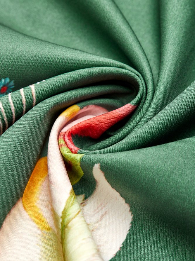 Lässige Baumwollgemische Freizeitkleider