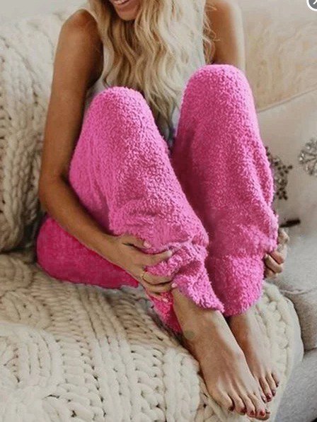 Flauschige Winterhose für Damen