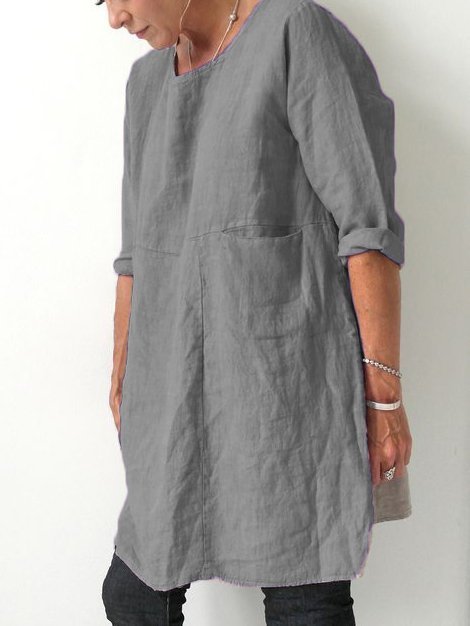 Freizeitkleid mit Taschen