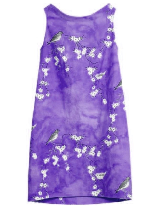Lässiges Ärmelloses Kleid mit Rundhals Große Größen