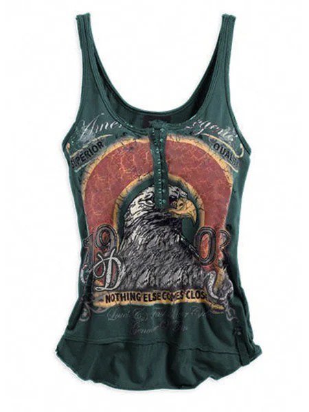 Rundhals Große Größen Tanktop