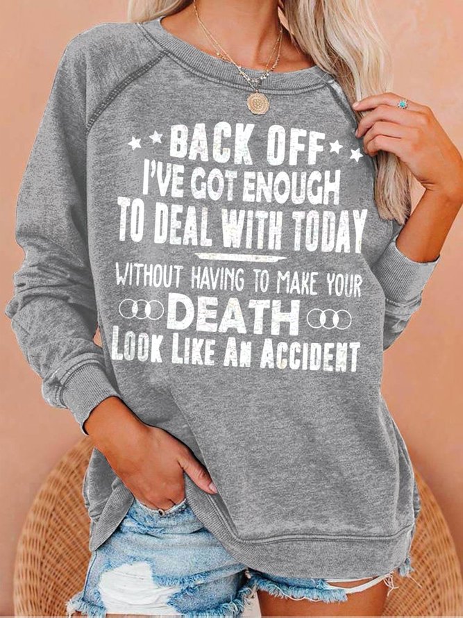 Genug Zu Austeilen Mit Heute Damen Sweatshirts