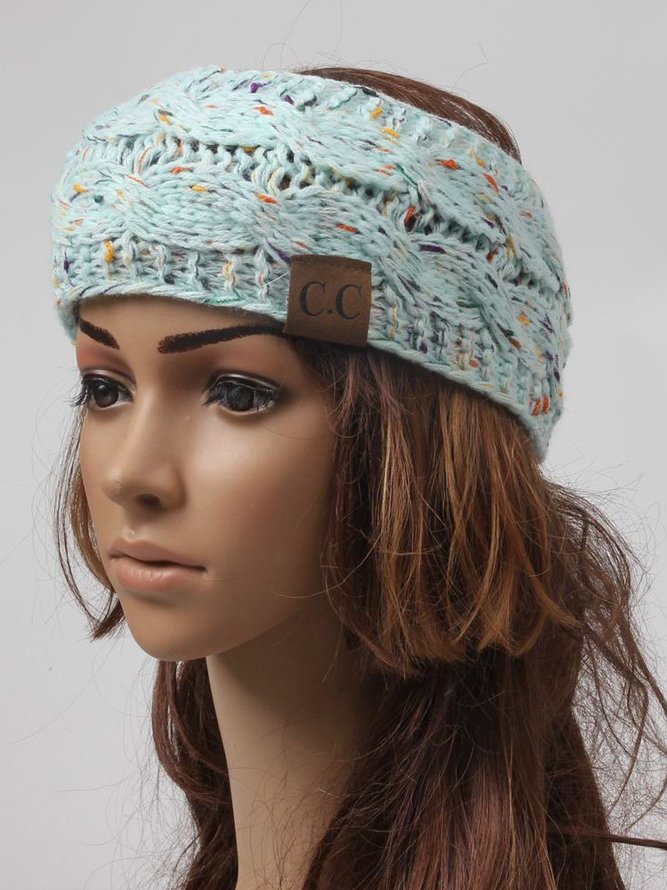 Herbst Und Winter Fashion Haarnadel-Ski Deckel Handgemachte Gestrickt Stirnband