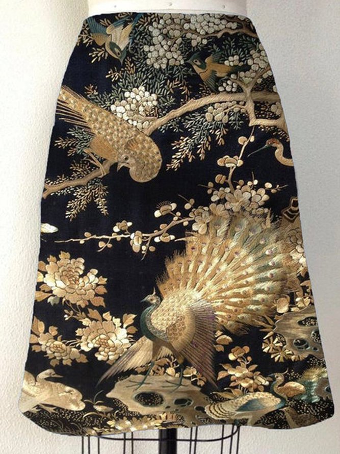 Vogel Print Retro Rock