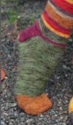 Modetalente Streifen Socken Stricken damenmode Socken