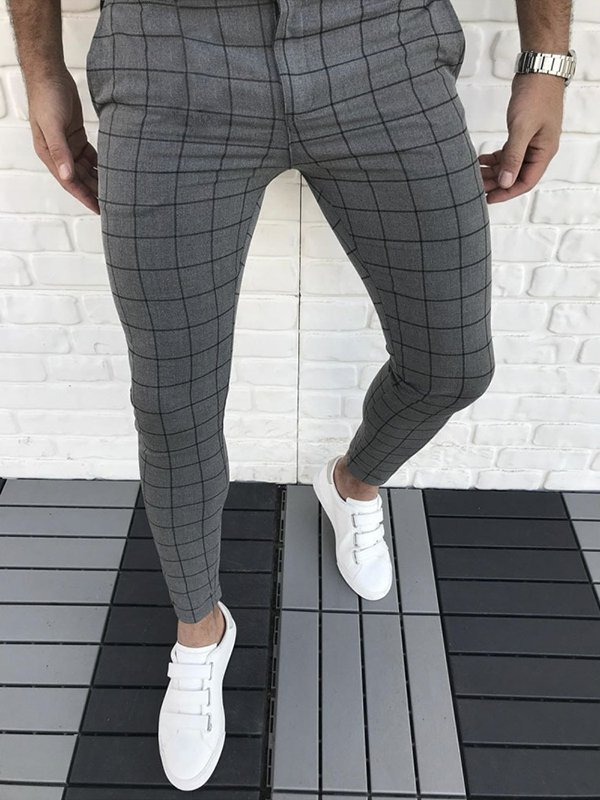 Lässige Baumwollmischung Freizeithose