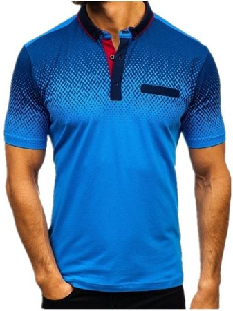 Polo Lässige Shirts & Blusen mit Farbverlauf Print