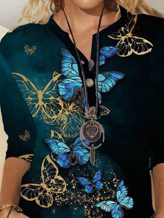 Lässige Baumwolle Shirts