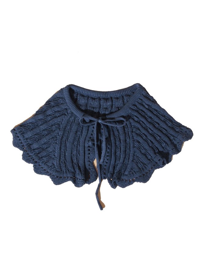 Gestrickt Cape Schals