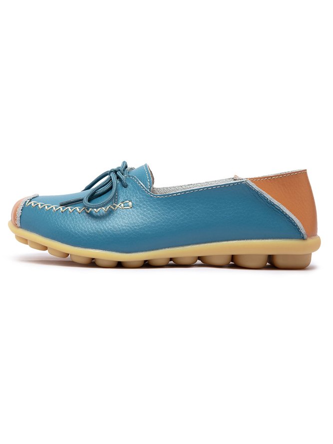 Lässige Rindsleder Schuhe