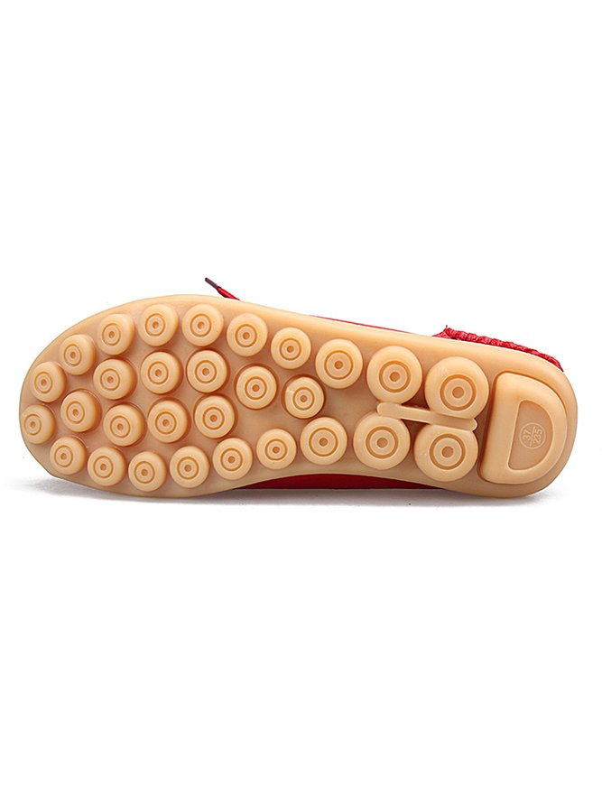 Lässige Rindsleder Schuhe
