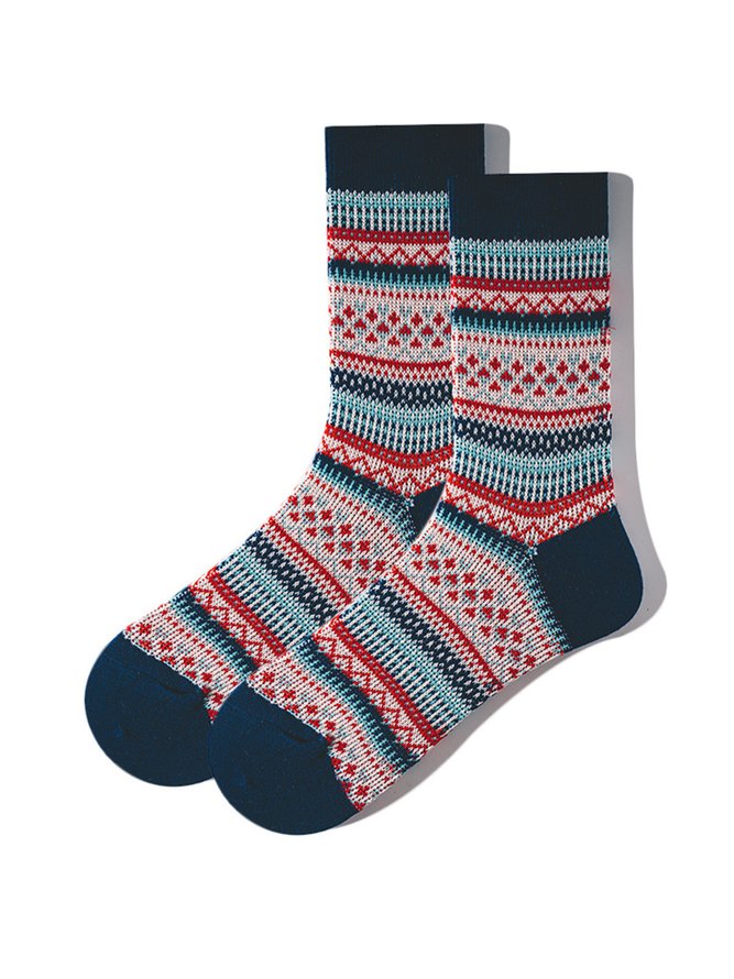 Weihnachten Lässige Ethnische Socken