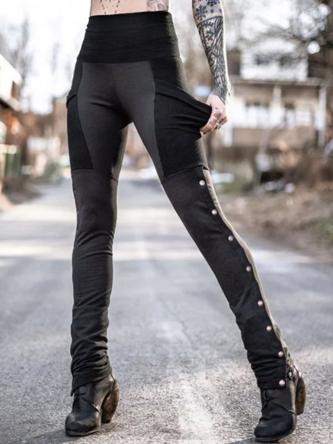 Große Größen Lässige Leggings