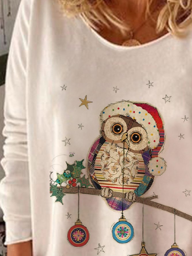 Tier Weihnachten Blusen & Shirts mit Langarm