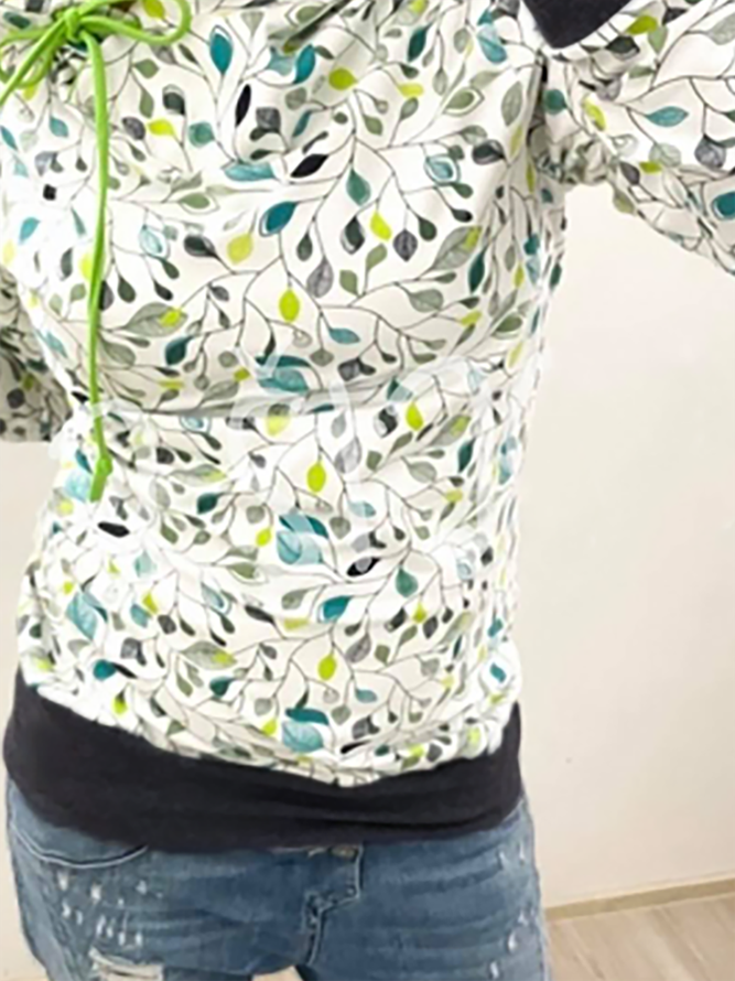 Print Lässige Sweatshirts
