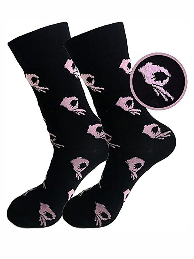 Finger Baumwollgemische Socken mit Persönlichkeit