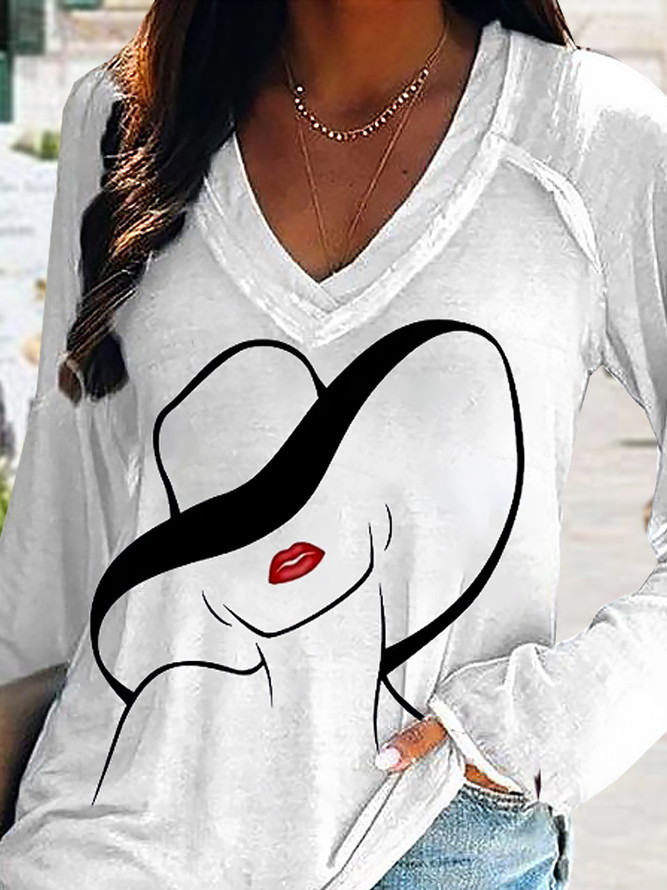 Jersey Weit T-Shirt