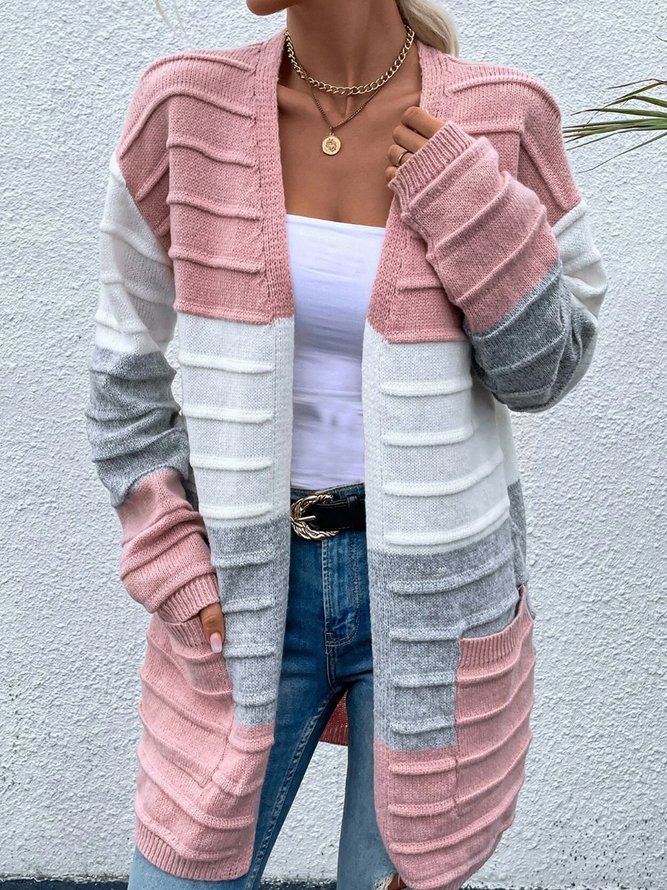 Sonstiges Lässig Pullover Mantel