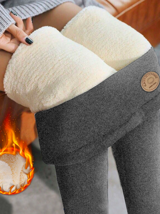 Jersey Lässig Leggings