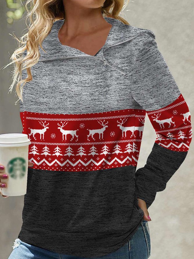 Weihnachten Sonstiges Lässig Sweatshirts