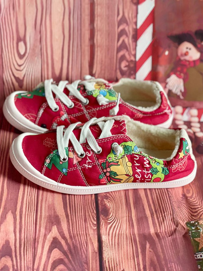 Weihnachtsbaum Pelzig Gefüttert Sneakers
