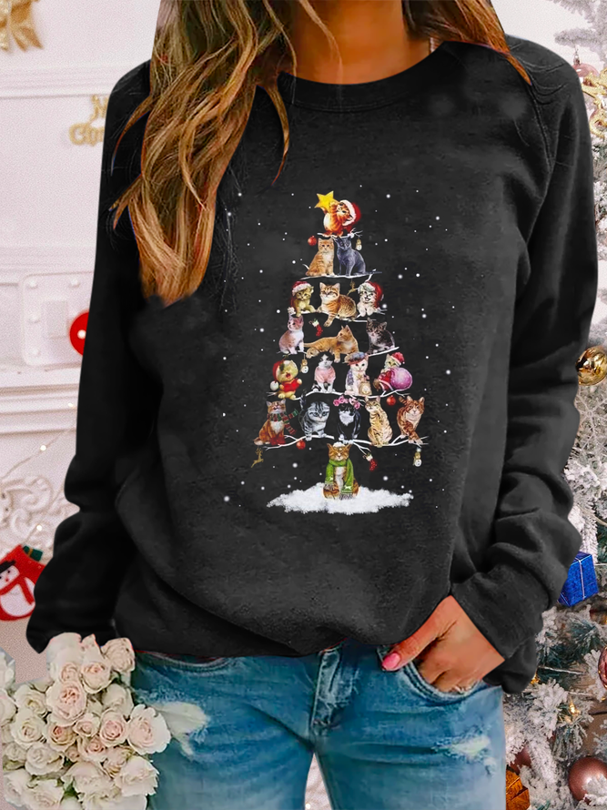 Weihnachten Rundhals Sweatshirts